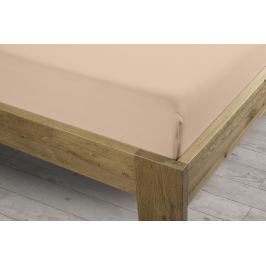 Sintex Prostěradlo Sintex LUX s Lycrou béžové v.30cm - 90x200 cm