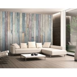 1Wall 1Wall Vliesová fototapeta Dřevěné obložení stěny 366x253 cm