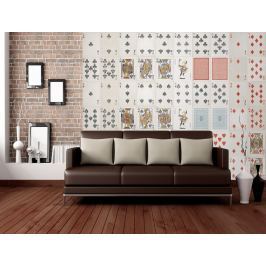 1Wall 1Wall Kreativní koláž 64 dílů 37,5 x 27,5cm hrací karty