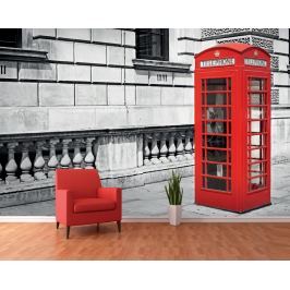 1Wall 1Wall fototapeta Londýnská telefonní budka 360x253 cm