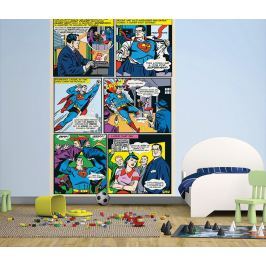1Wall 1Wall fototapeta Superman komiks 158x232 cm