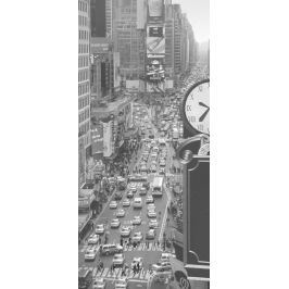 1Wall 1Wall fototapeta Times square černobílá 95x210 cm