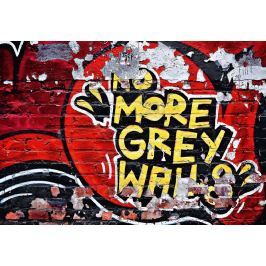 Wizard+Genius W+G fototapeta Červené graffiti 366x254 cm