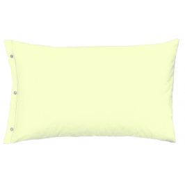 Gipetex Natural Dream Povlak na polštář italské výroby 100% bavlna - 2 ks sv.žlutá - 2 ks 70x90 cm