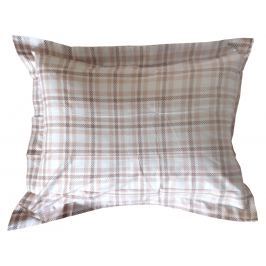 Homeville Mix&Match povlak na polštář Leola káro béžová - 50x70 cm