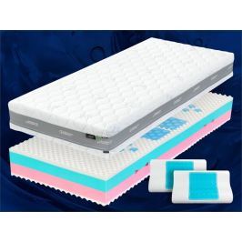 Geltech Gelová matrace Geltech GEMINI - 80x195 cm | 1+1 zdarma (2ks) | 26 cm