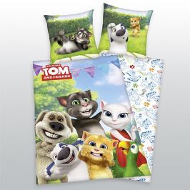 Herding Herding povlečení Talking Tom 140x200,70x90