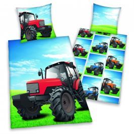 Herding Herding povlečení Traktor 140x200/70x90cm