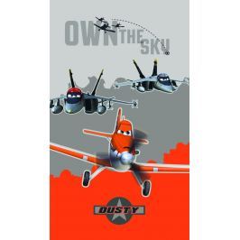 CTI Osuška Letadla (Planes) oranžová 70x120 cm