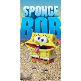 Halantex Osuška Sponge Bob na mořském dně 70x140 cm