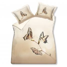 Vandyck Luxusní saténové povlečení VANDYCK Peace of Mind Sand - 200x200-220 / 60x70 cm