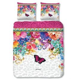Melli Mello Designové povlečení MELLI MELLO FLOURA bavlněný satén - 200x200-220 / 2x60x70 cm
