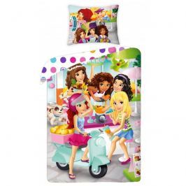 Halantex Halantex povlečení Lego Friends 140x200cm + 70x90cm