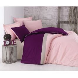 Cottonbox Cottonbox povlečení 100% bavlněné renforcé Burgundy Pink - 140x200 / 70x90 cm