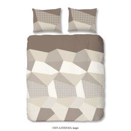 Good Morning 3D povlečení Good Morning 100% bavlna Stefan Taupe - 140x200-220 / 60x70 cm
