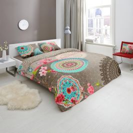 HIP Designové povlečení HIP bavlněný satén 5882 NASICHE - 140x200-220 / 60x70 cm