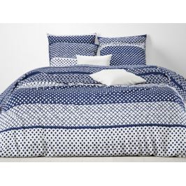 Mistral home Mistral Home povlečení 100% bavlna Barber Blue 140x200/70x90 cm