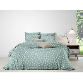 Mistral home Mistral Home povlečení 100% bavlna Portland stars Celadon green 140x200/70x90cm