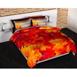 Gipetex Natural Dream 3D italské povlečení 100% bavlna Podzim - 140x200cm / 70x90cm