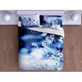 Gipetex Natural Dream 3D italské povlečení 100% bavlna Romantická zima - 140x200cm / 70x90cm