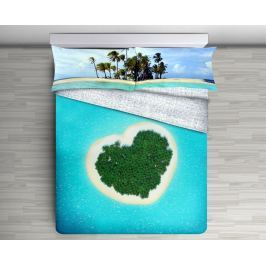 Gipetex Natural Dream 3D italské povlečení 100% bavlna Isola - 140x200 / 70x90 cm