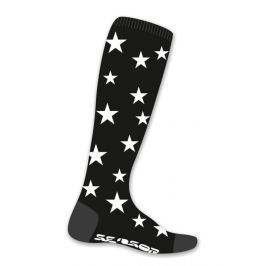Ponožky Sensor Thermosnow Stars černé Velikost: 9/11 / Barva: černá