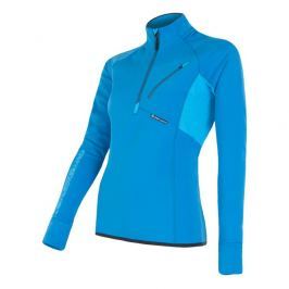 Dámská mikina Sensor Tecnostretch zip modrá Velikost: XL / Barva: modrá