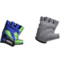 Dětské cyklistické rukavice Progress Kids Mitts 26RX Velikost rukavic: XXS / Barva: modrá/zelená