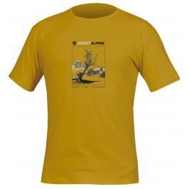 Pánské triko Direct Alpine Organic 1.0 Mustard Velikost: S / Barva: mustard