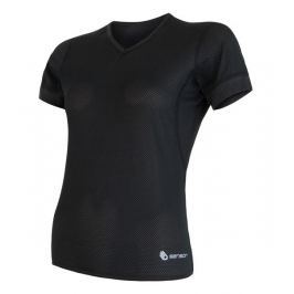 Dámské funkční triko Sensor Coolmax Air V-neck Velikost: S / Barva: černá