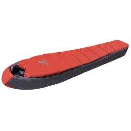 Spacák Hannah Bivak 300 - 195cm Zip: Levý / Barva: červená/šedá
