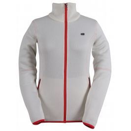 2117 of Sweden Dámský svetr 2117 Tobo zip Velikost: L (40) / Barva: bílá
