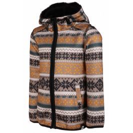 Dětský svetr Alpine Pro Oko Dětská velikost: 128-134 / Barva: hnědá