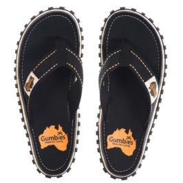 Žabky Gumbies Islander Black Velikost bot: 36 / Barva: black plain