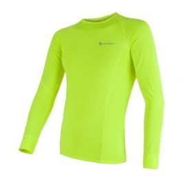 Pánské funkční triko Sensor Coolmax Fresh dl.rukáv Velikost: XXL / Barva: žlutá