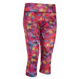 Dámské 3/4 funkční legíny Kilpi Sotilas W Velikost: XL (42) / Barva: růžová
