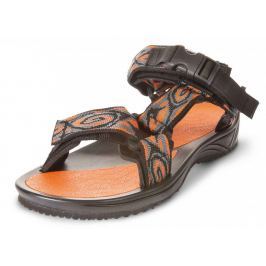Sandály Triop Aqua 01 Velikost bot (EU): 34,5 / Barva: oranžová/šedá