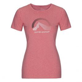 Dámské triko Northfinder Klara kr. rukáv Velikost: XL / Barva: červená