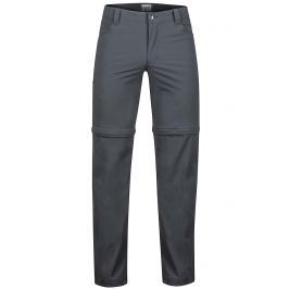 Pánské kalhoty Marmot Transcend Convertible Pant Velikost: 34 / Barva: šedá