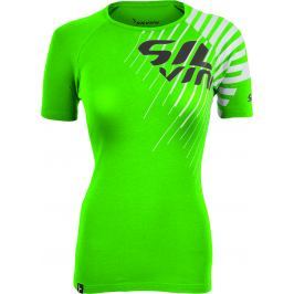 Dámské triko Silvini Promo WT518 Velikost: XL / Barva: zelená/černá