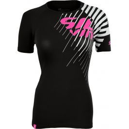 Dámské triko Silvini Promo WT518 Velikost: XS / Barva: černá/růžová