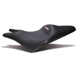 SHAD Komfortní sedlo černé, červené švy pro HONDA CBR 600 F (ABS) 11- (2011-2012)